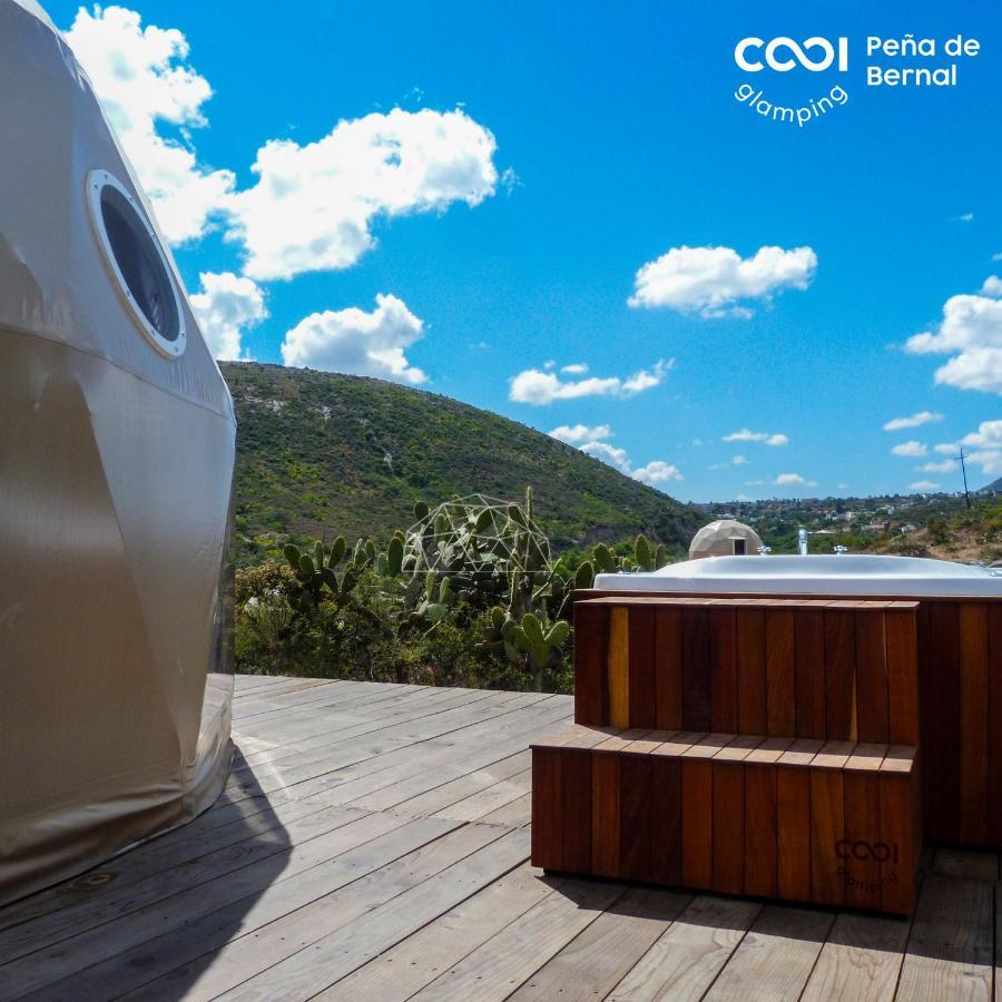 Cool Glamping Bernal Hotel ภายนอก รูปภาพ